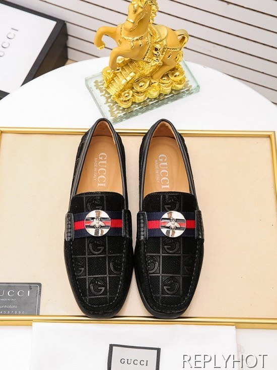 Gucci 2020 Mens Leather Loafer