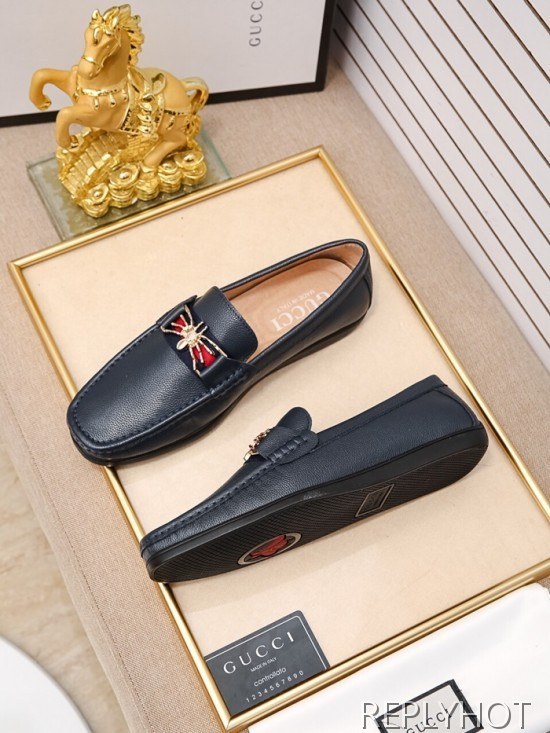 Gucci 2020 Mens Leather Loafer