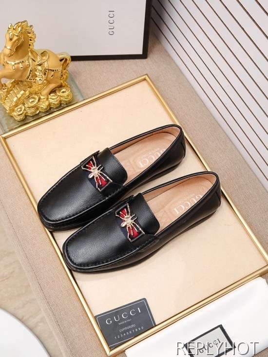Gucci 2020 Mens Leather Loafer