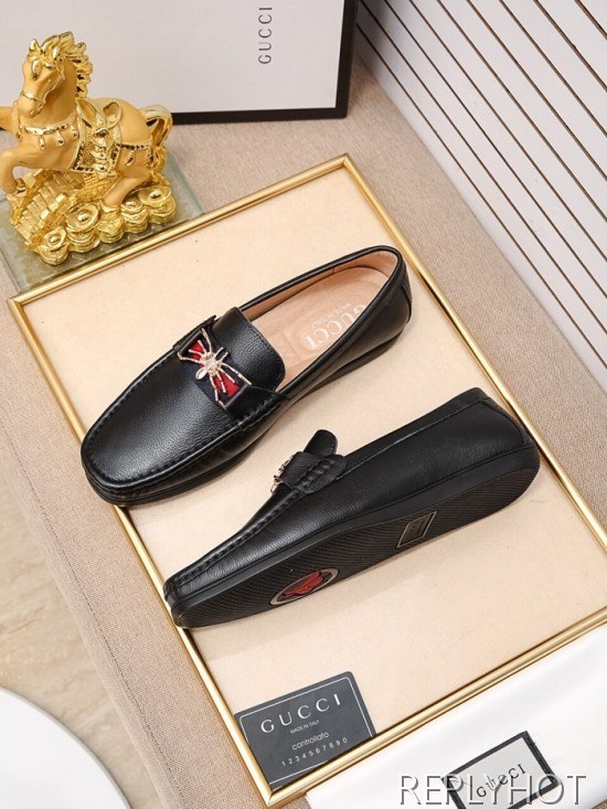 Gucci 2020 Mens Leather Loafer
