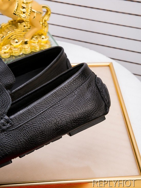 Armani 2020 Mens Leather Loafer