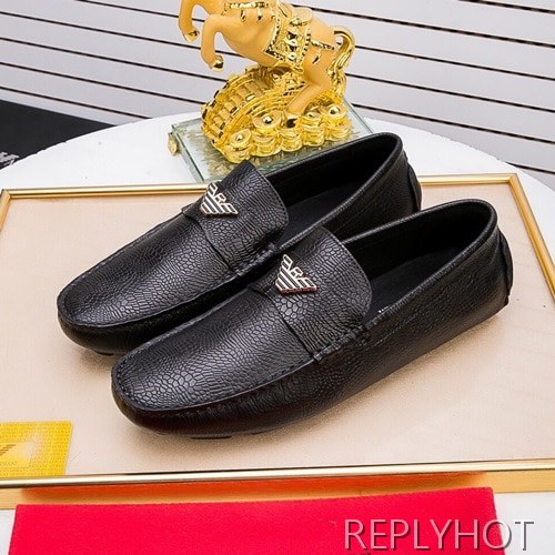 Armani 2020 Mens Leather Loafer
