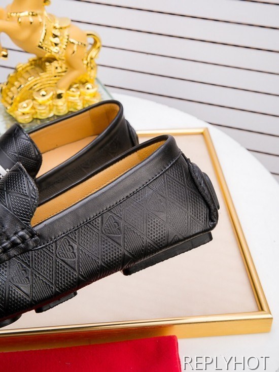 Armani 2020 Mens Leather Loafer