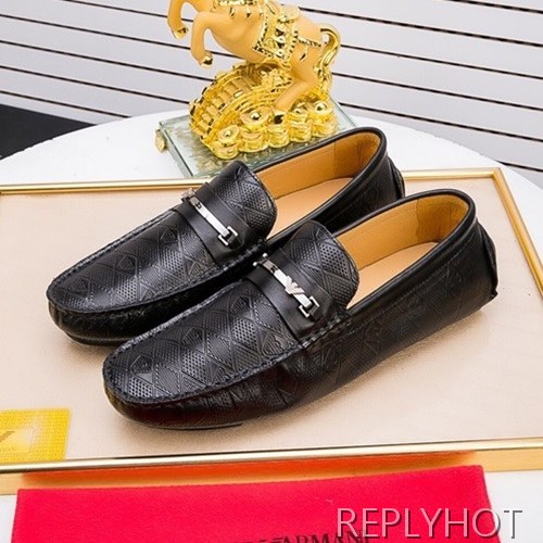 Armani 2020 Mens Leather Loafer