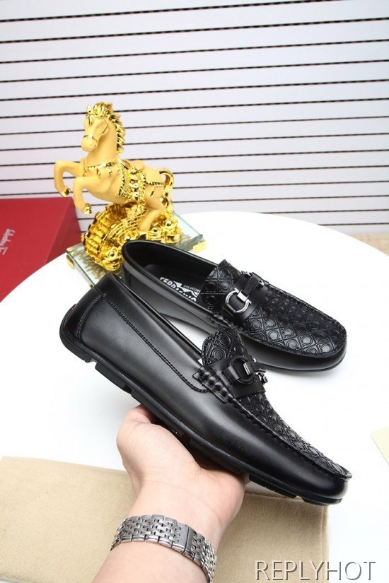 Ferragamo  2020 Mens Leather Loafer