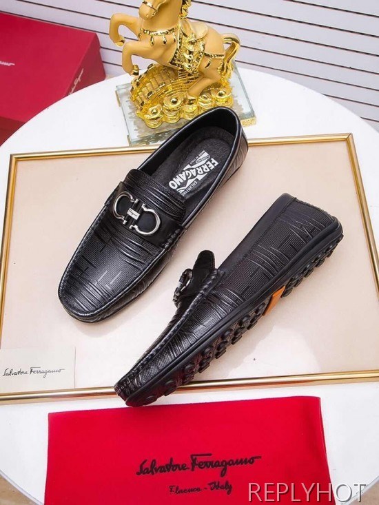 Ferragamo  2020 Mens Leather Loafer