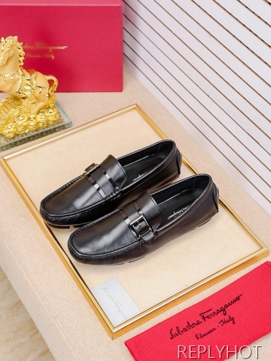 Ferragamo  2020 Mens Leather Loafer