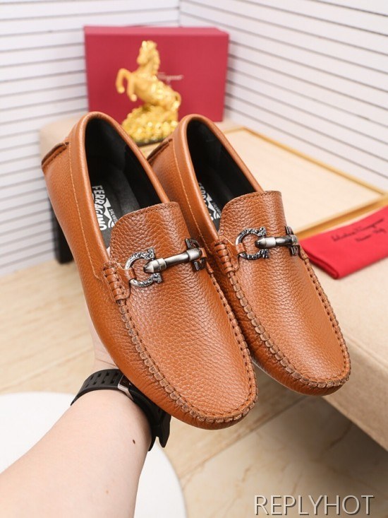 Ferragamo  2020 Mens Leather Loafer