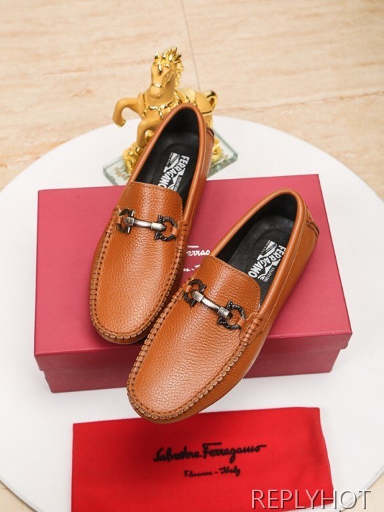 Ferragamo  2020 Mens Leather Loafer