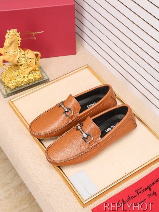 Ferragamo  2020 Mens Leather Loafer