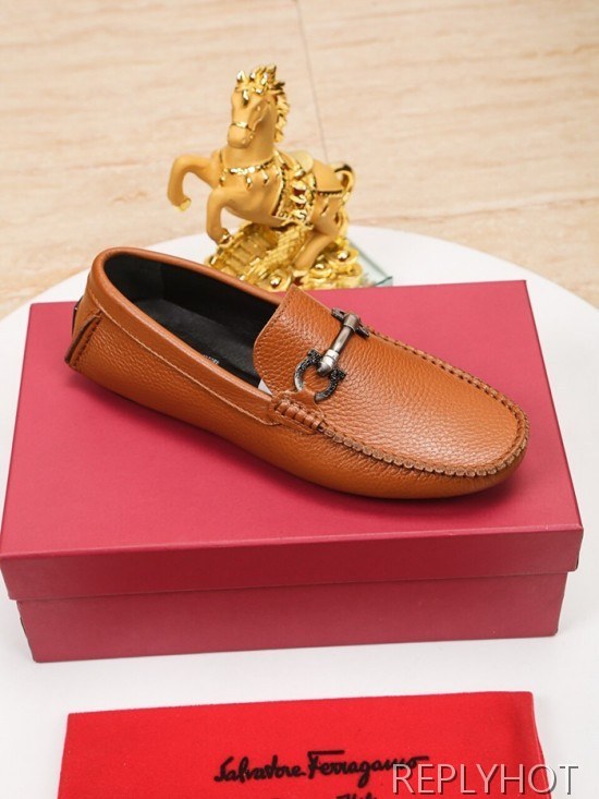 Ferragamo  2020 Mens Leather Loafer