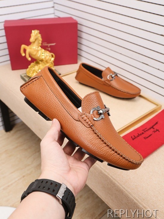 Ferragamo  2020 Mens Leather Loafer