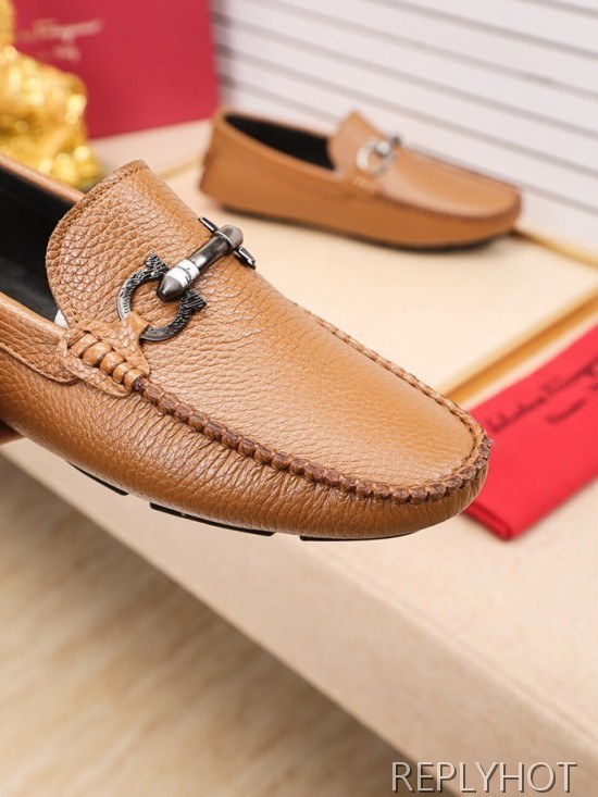 Ferragamo  2020 Mens Leather Loafer