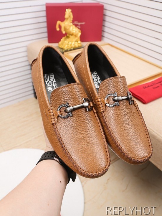 Ferragamo  2020 Mens Leather Loafer