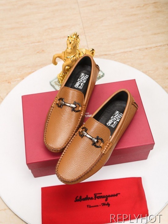 Ferragamo  2020 Mens Leather Loafer