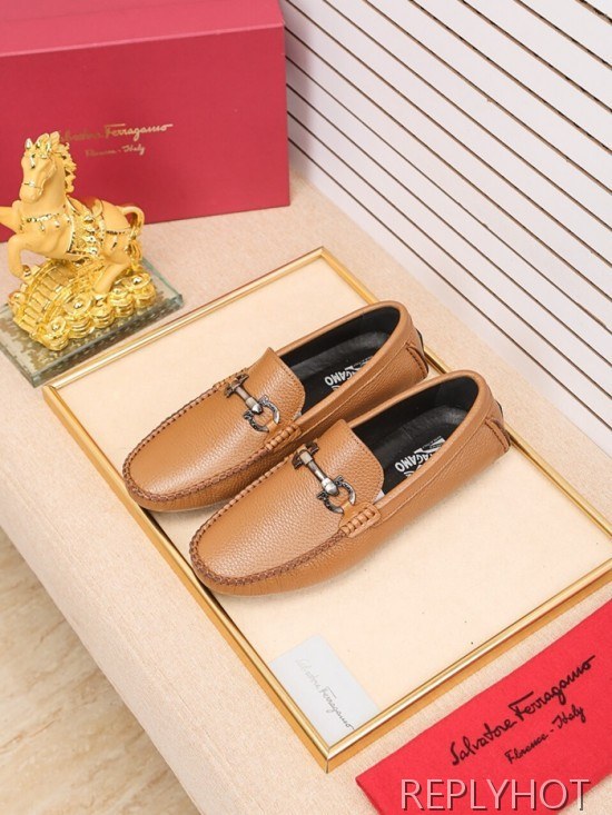 Ferragamo  2020 Mens Leather Loafer