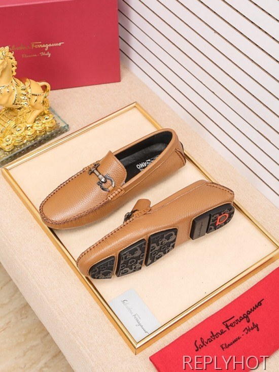 Ferragamo  2020 Mens Leather Loafer