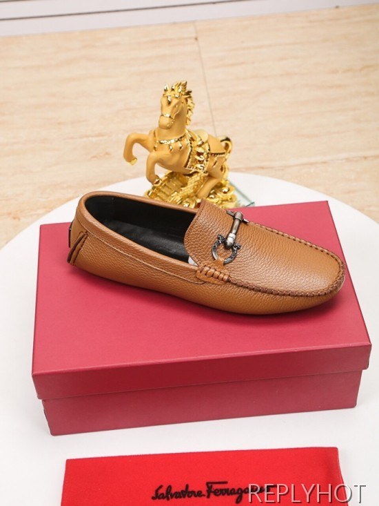 Ferragamo  2020 Mens Leather Loafer