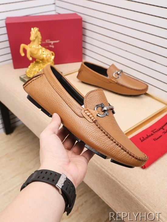 Ferragamo  2020 Mens Leather Loafer