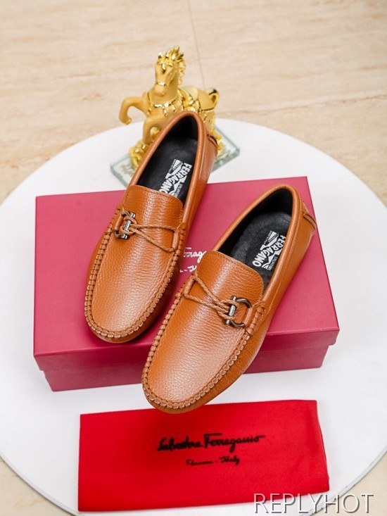 Ferragamo  2020 Mens Leather Loafer