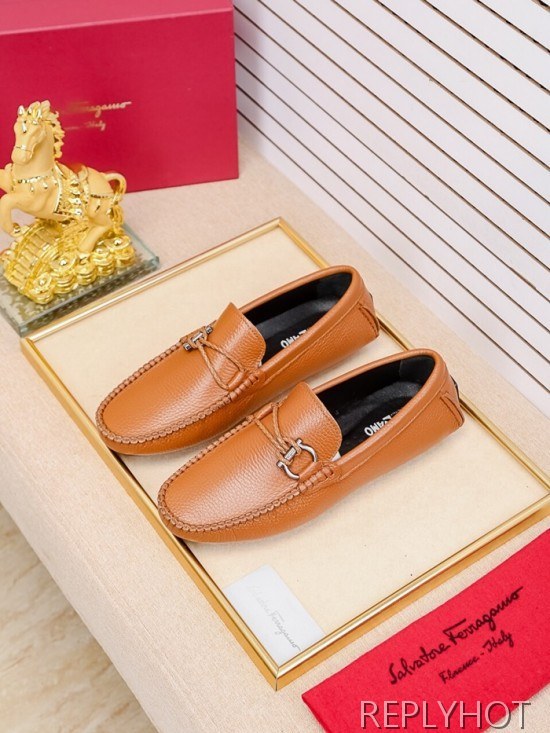 Ferragamo  2020 Mens Leather Loafer