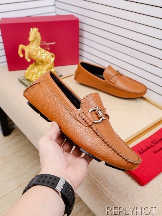 Ferragamo  2020 Mens Leather Loafer