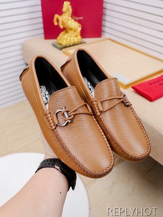 Ferragamo  2020 Mens Leather Loafer