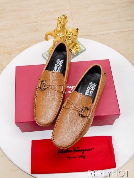 Ferragamo  2020 Mens Leather Loafer