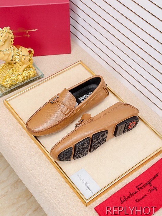 Ferragamo  2020 Mens Leather Loafer