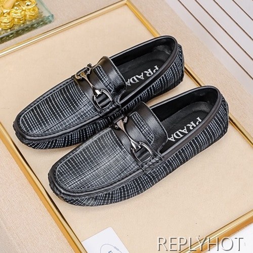 Prada 2020 Mens Leather Loafer