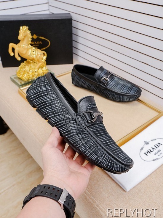 Prada 2020 Mens Leather Loafer