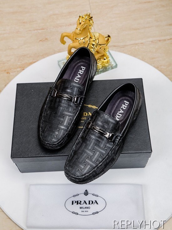Prada 2020 Mens Leather Loafer