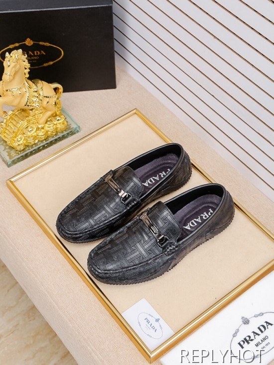 Prada 2020 Mens Leather Loafer