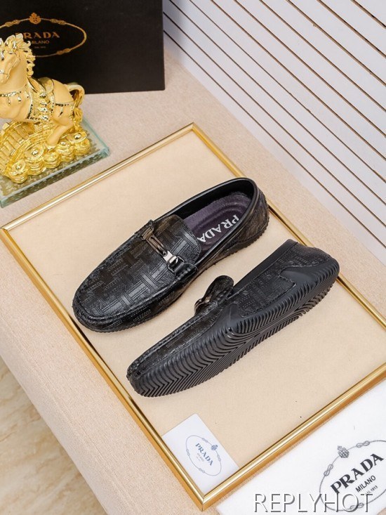 Prada 2020 Mens Leather Loafer