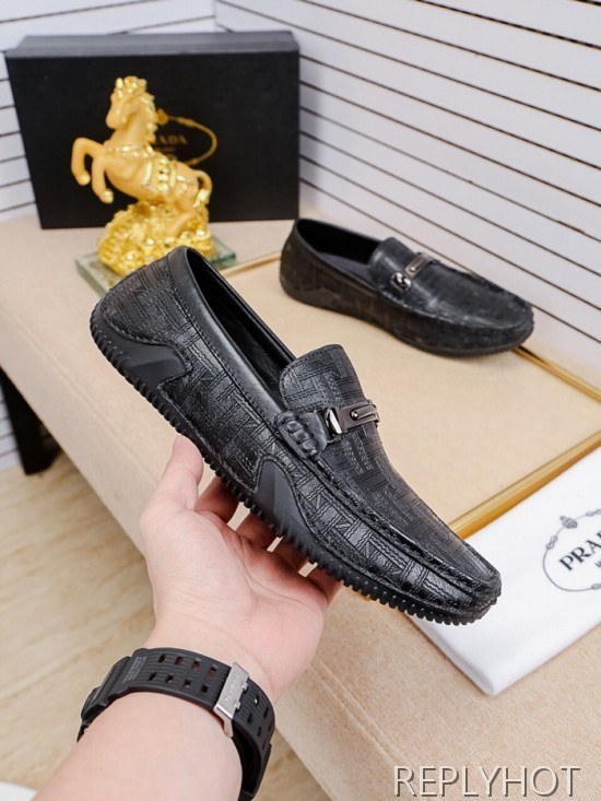 Prada 2020 Mens Leather Loafer