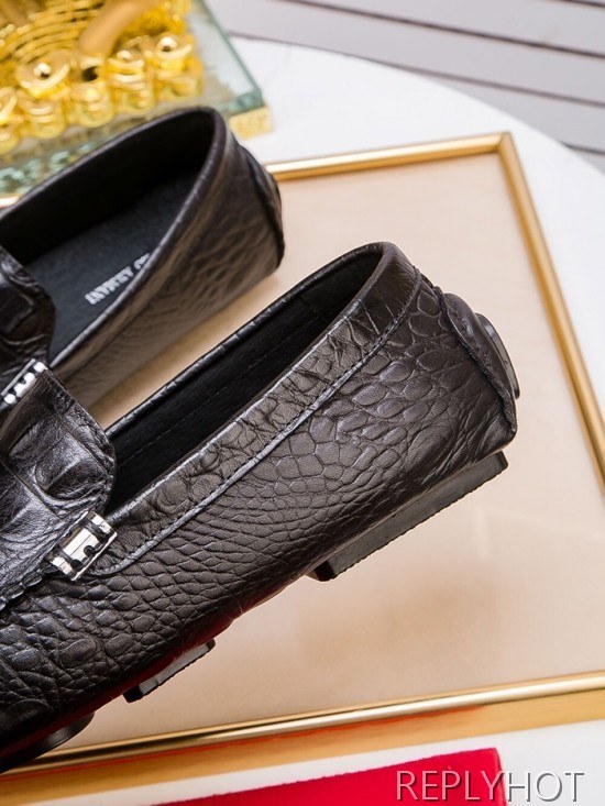 Armani 2020 Mens Leather Loafer