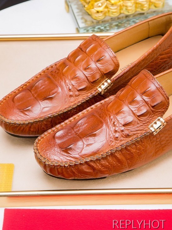 Armani 2020 Mens Leather Loafer