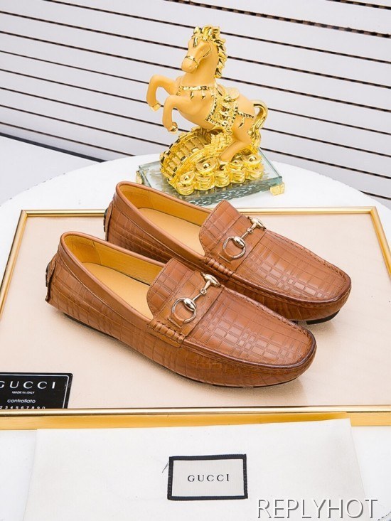 Gucci 2020 Mens Leather Loafer