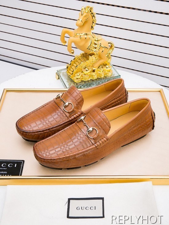 Gucci 2020 Mens Leather Loafer