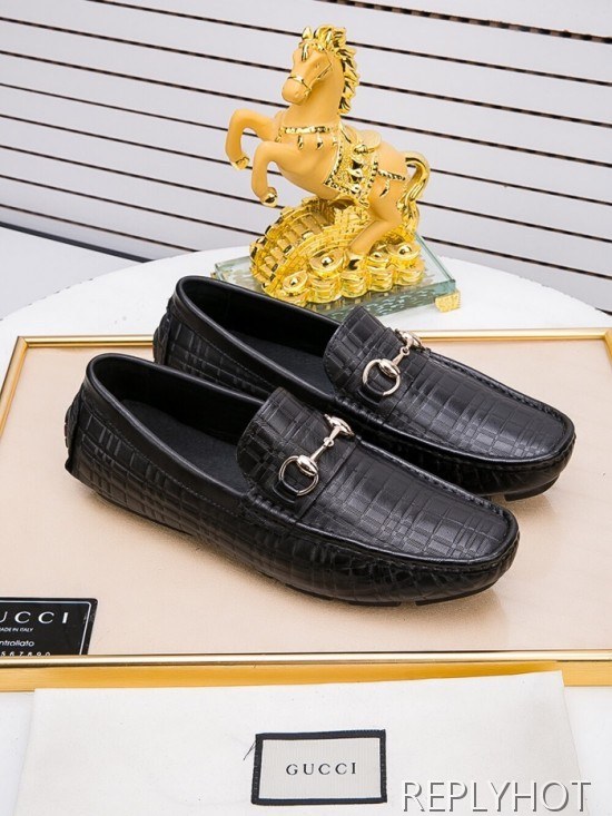 Gucci 2020 Mens Leather Loafer