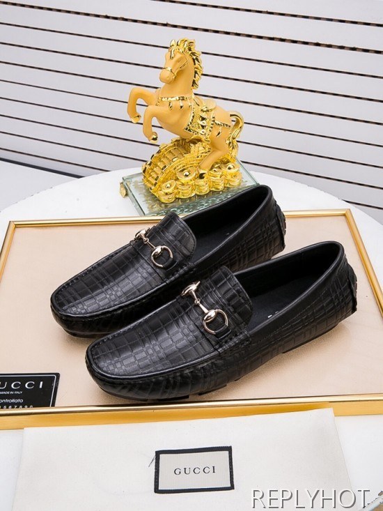 Gucci 2020 Mens Leather Loafer