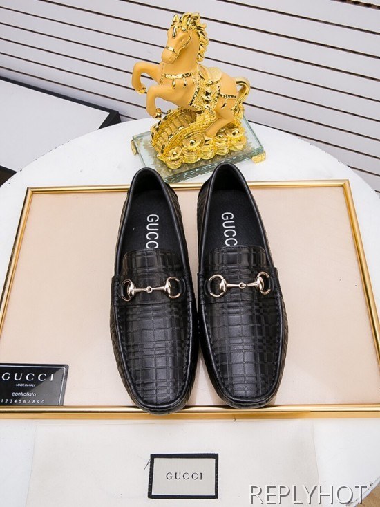 Gucci 2020 Mens Leather Loafer