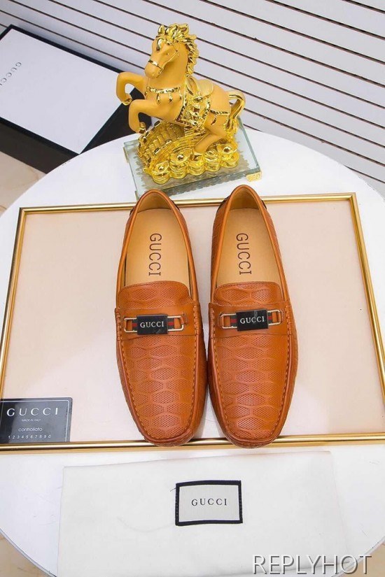 Gucci 2020 Mens Leather Loafer