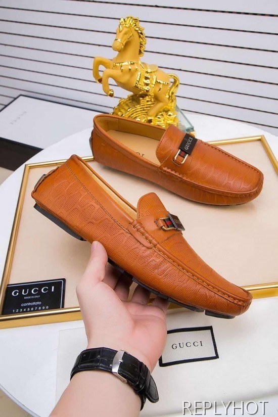 Gucci 2020 Mens Leather Loafer