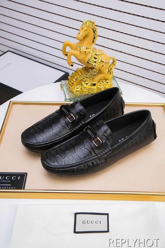 Gucci 2020 Mens Leather Loafer