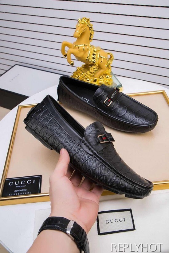 Gucci 2020 Mens Leather Loafer