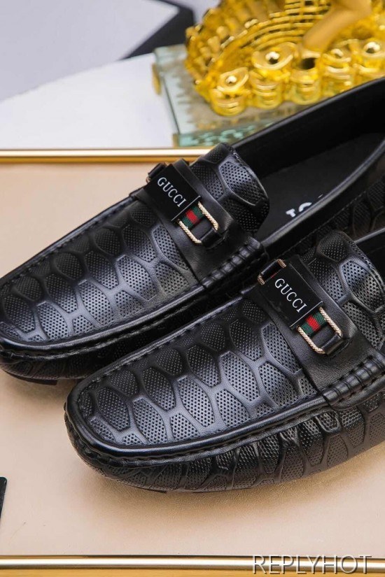 Gucci 2020 Mens Leather Loafer