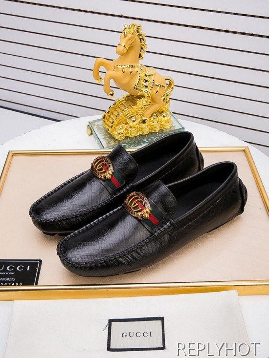 Gucci 2020 Mens Leather Loafer
