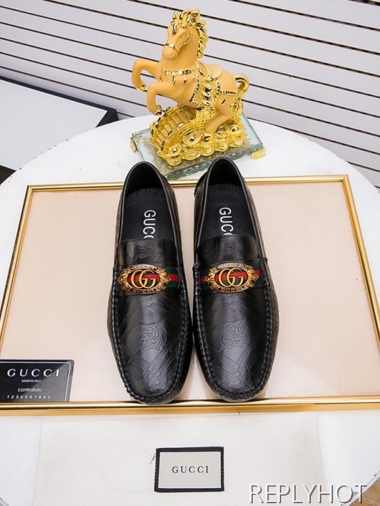 Gucci 2020 Mens Leather Loafer