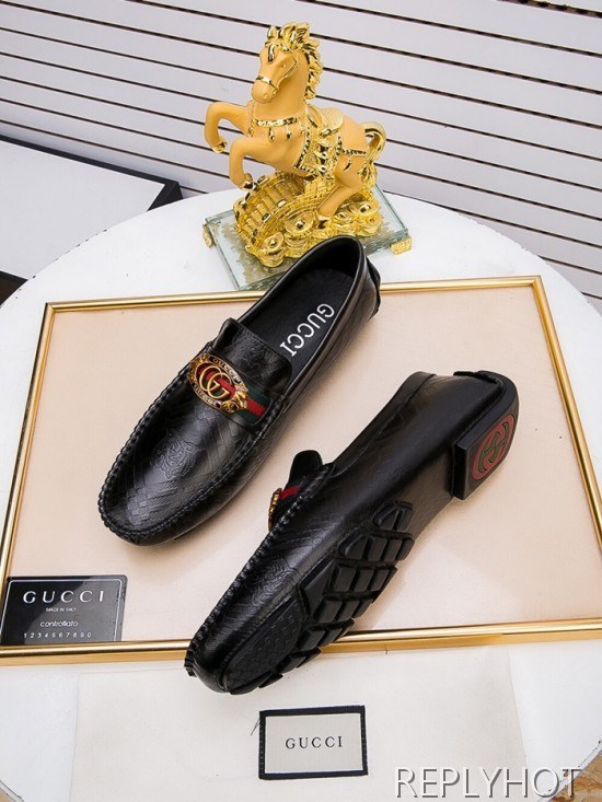 Gucci 2020 Mens Leather Loafer